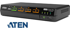 Secure, Dual-Screen 5K Universal KVM Switches Secure, Dual-Screen 5K Universal KVM Switches