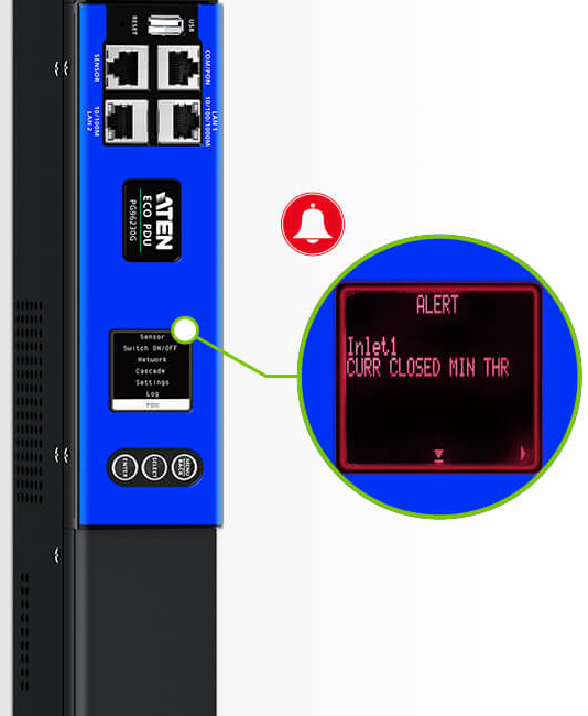 Real-time Alerts via LCD Display