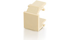 Snap-In Blank Keystone Insert Module, Ivory