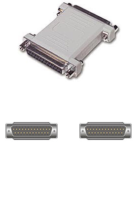 DB25 M/M Null Modem Adapter