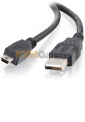 USB 2.0 A/Mini-B Cable, 1m