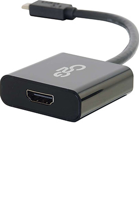 USB-C to HDMI Audio/Video Adapter, Black