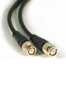 75 ohm BNC Cable, 1-feet