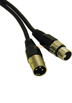 Pro-Audio Cable XLR Male to XLR Female, 25-feet