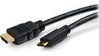 High-Speed HDMI to Micro-HDMI Cable w/ Ethernet, 0.5m