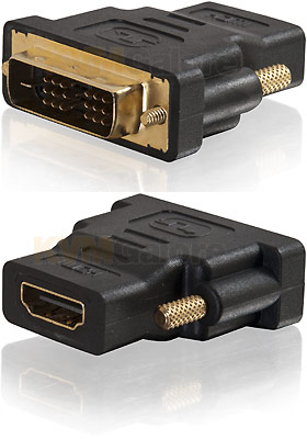 Velocity DVI (M) to HDMI (F) Adapter