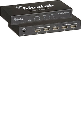 4K/30 HDMI 1x4 Splitter