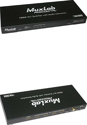 HDMI Switchers with Audio Extraction