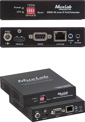 4K/30 HDMI over IP PoE Transmitter