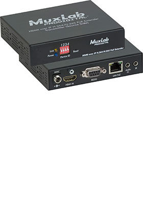 1080p HDMI over IP H.264/H.265 PoE Transmitter