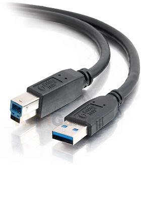 USB 3.0 Type-A Male to Type-B Male adapter-Cable, 2m