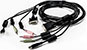 CBL0118 DVI/USB/2x Audio KVM Cable, 6 Feet