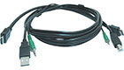 HDMI/USB/Audio KVM Cable, TAA-Compliant, 10 Feet