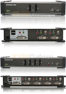 MiniView DVI USB KVMP/KVMA Switches