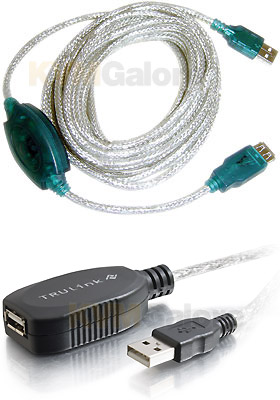 USB A-to-A Active Extension Cables