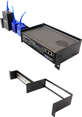 1U Split DIN-Rail Rack-Mount Kit