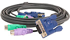 VGA-PS/2 KVM Cable, 6-Feet