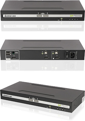 2-Port, DisplayPort, Secure KVM Switch