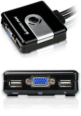 2-Port VGA/USB Compact KVM Switch