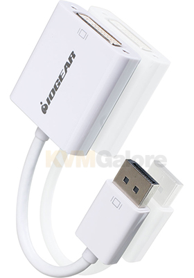 DisplayPort (M) to DVI (F) Adapter