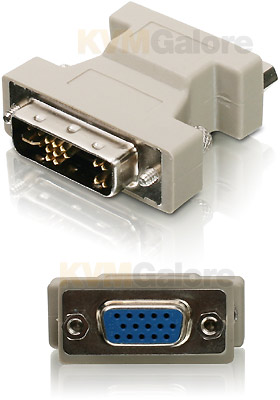 DVI-A (M) to VGA (F) Adapter