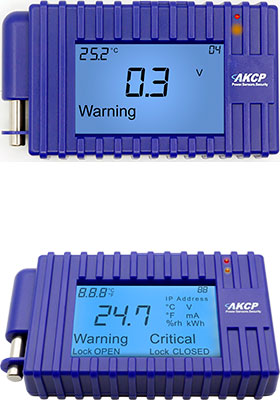 LCD Sensor Display w/ Temperature Sensor