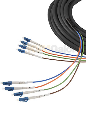 LCT-Series Fiber-Optic Cable, 165-feet