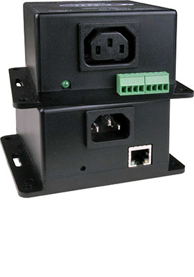 NTI ENVIROMUX Low-Cost 2-Port Remote Power Reboot Switch - power control  unit