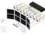 Image 2 of 4 - KM switch is essentially a KVM switch without the video switching - all displays are continuously connected to their computers.