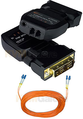 XTENDEX DVI Fiber-Optic (Singlemode/Multimode) Extender