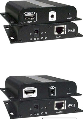 XTENDEX Low-Cost HDMI over Gigabit IP Extender