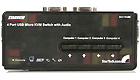 Micro USB-VGA KVMA Switch, 4-Ports