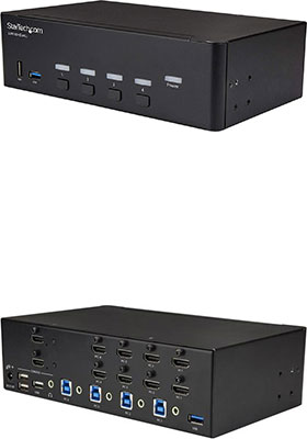 4-Port HDMI KVM Switch - USB 3.0 - 1080p - KVM Switches