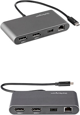 Shop  StarTech.com Thunderbolt 3 to Dual HDMI 2.0 Adapter - 4K