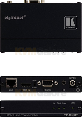 Передатчик сигнала hdmi kramer tp 580t