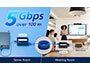 Image 4 of 6 - UCE33100 transmit USB 3.2 data at an ultra-high 5 Gbps speed spanning a distance up to 328 feet (100 m) with a CAT-6a cable.