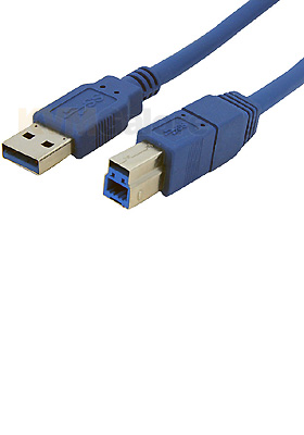 SuperSpeed USB 3.0 Cable A to B, M/M, 10-feet