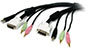 USB/DVI/Audio KVM Cable, 6-feet