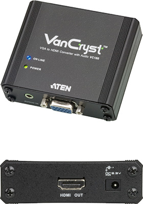 Aten VC180 - Conversor VGA a HDMI con Audio - Avacab