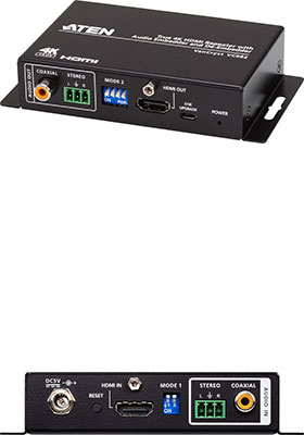 ATEN VC882 | True 4K HDMI repeater with audio embedder and de-embedder