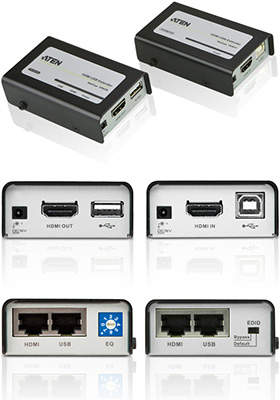 ATEN VE803 | HDMI & USB CAT-5 extender, 200 feet