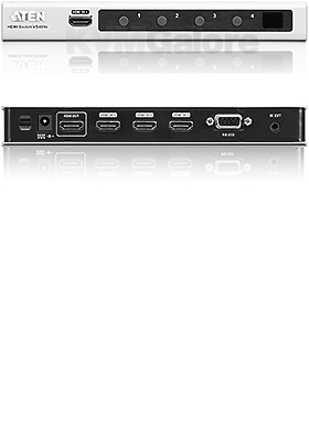 4-Port True 4K HDMI Switch - VS481C, ATEN Video Switches